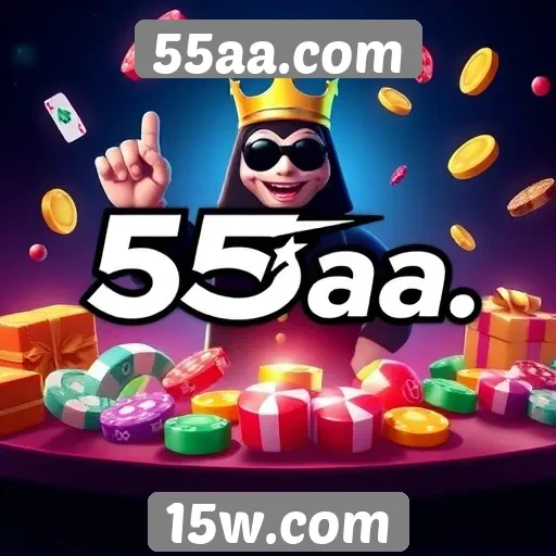 Variedade de jogos disponíveis no 55aa.com